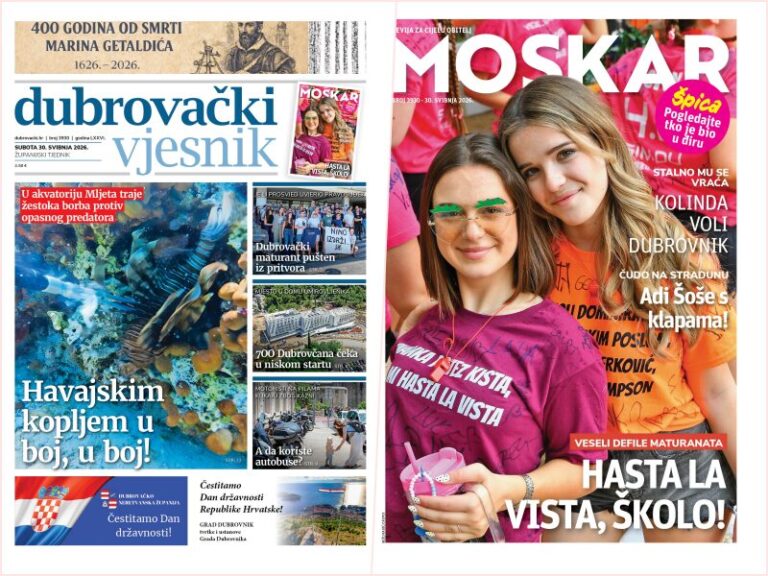 U prodaji je novi broj Dubrovačkog vjesnika