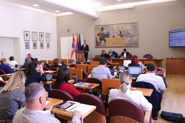 SNIMKA: Nastavak 11. sjednice Gradskog vijeća Grada Dubrovnika