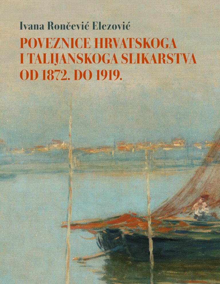 Predstavljanje znanstvene monografije “Poveznica hrvatskog i talijanskog slikarstva od 1872. do 1919.”