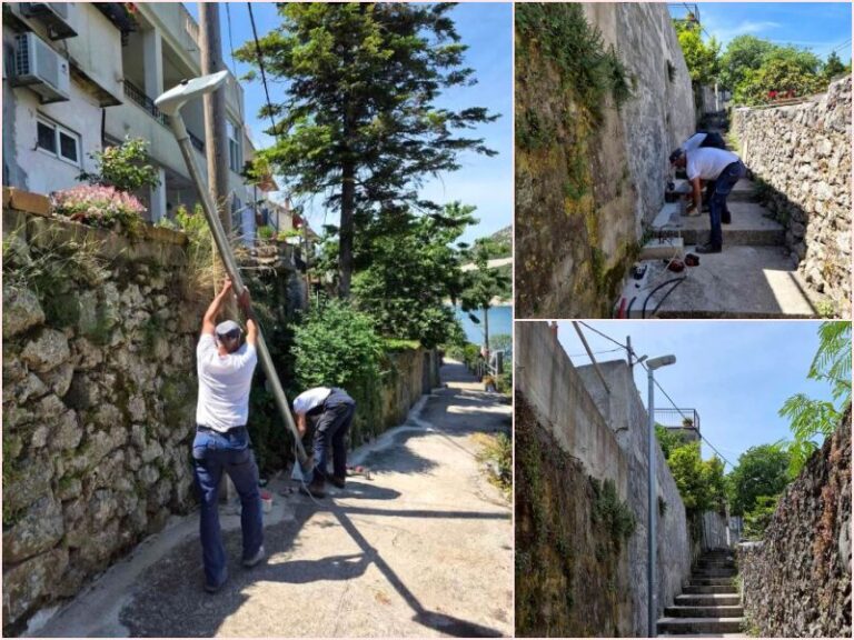 Postavljena nova javna rasvjeta u Ulici Jurja Klovića u Sustjepanu