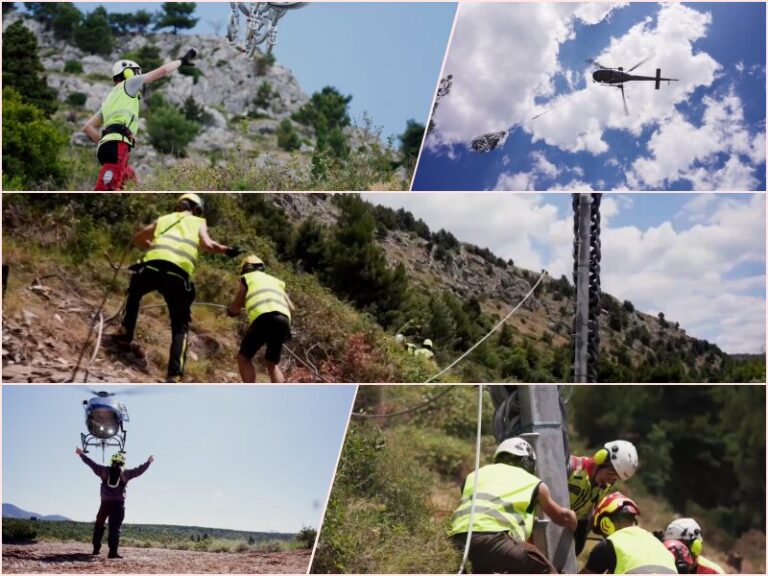 Pogledajte kako se sanirao Srđ: Helikopter u dva dana uzletio i sletio 120 puta te dopremio 50 tona materijala