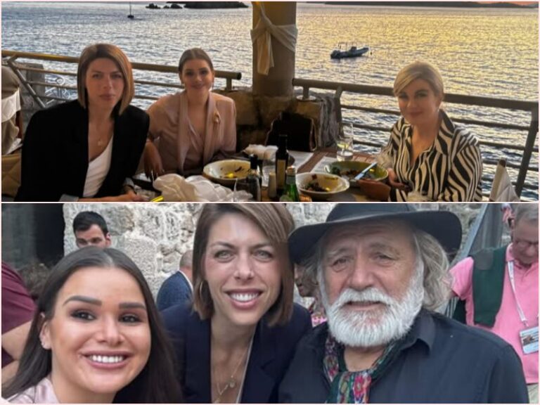 Blanka Vlašić u Dubrovnik se susrela s  Kolindom Grabar Kitarović i Radom Šerbedžijom