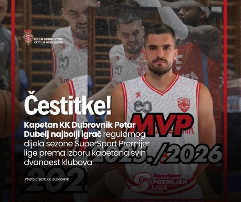 Franković čestitao Petru Dubelju na priznanju za najboljeg igrača SuperSport Premijer lige