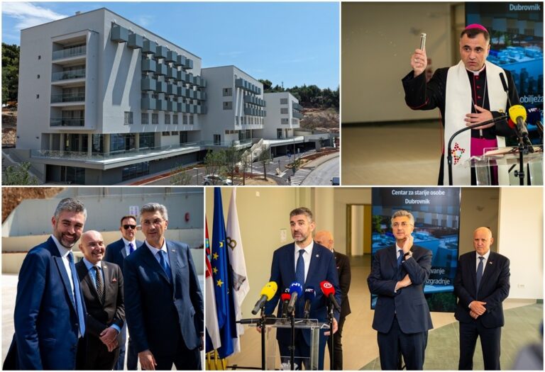 VIDEO: Svečano obilježen završetak radova na Centru za starije osobe Ragusa. Plenković: Sufinanciramo izgradnju čak 18 centara