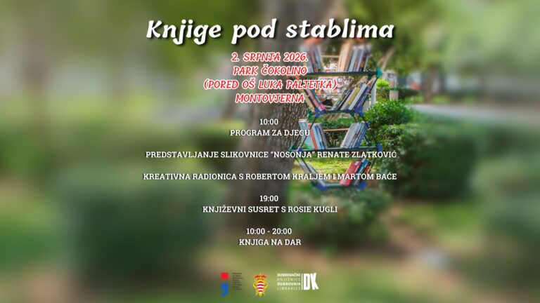 Knjige pod stablima u Čokolinu