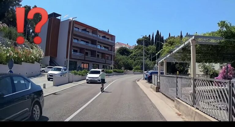 VIDEO Lasić objavio snimku koja uznemirava… na električnom romobilu, bez kacige vozi po sredini ceste