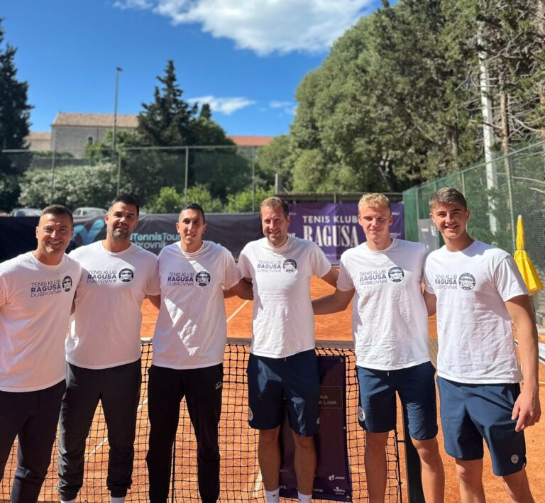 Tenis klub Ragusa na korak do povijesnog naslova prvaka Hrvatske