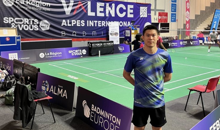 Daniel Dinata, igrač Badminton kluba Dubrovnik, osvojio međunarodno srebro