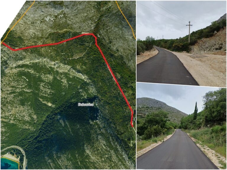 Započinje izrada betonskih pasica uz cestu Dubravica u smjeru Majkova