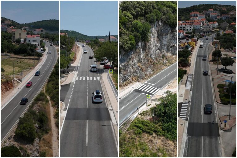 FOTO: Radovi na potezu od Zvekovice do Oboda pred samim krajem, pogledajte rezultat iz ptičje perspektive
