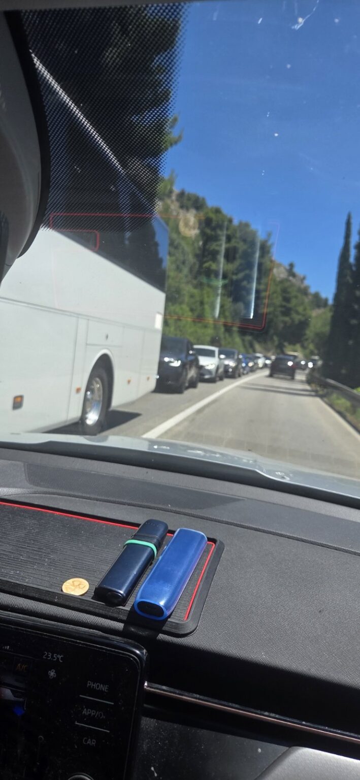Sudar na magistrali na izlazu iz Grada, tko može neka vozi preko žičare