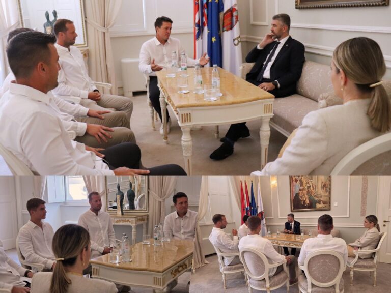 Predstavnici Teniskog kluba Ragusa kod gradonačelnika povodom povijesnog plasmana u Premijer ligu
