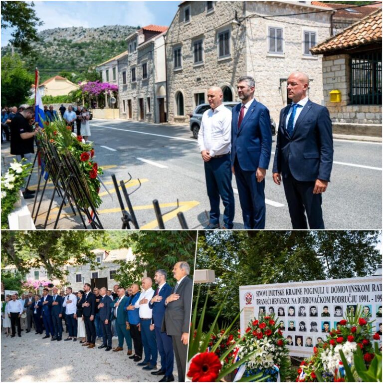 FOTO: Obilježena 29. obljetnica podizanja spomen-obilježja i 34. obljetnica deblokade Golubova kamena