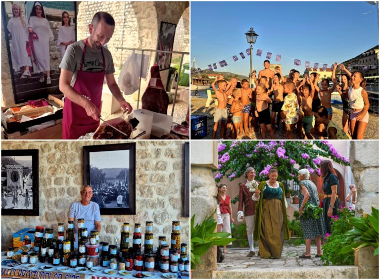 Mali Ston proteklog vikenda u duhu Festivala soli. Tradicionalna Eko placa, Dječje igre