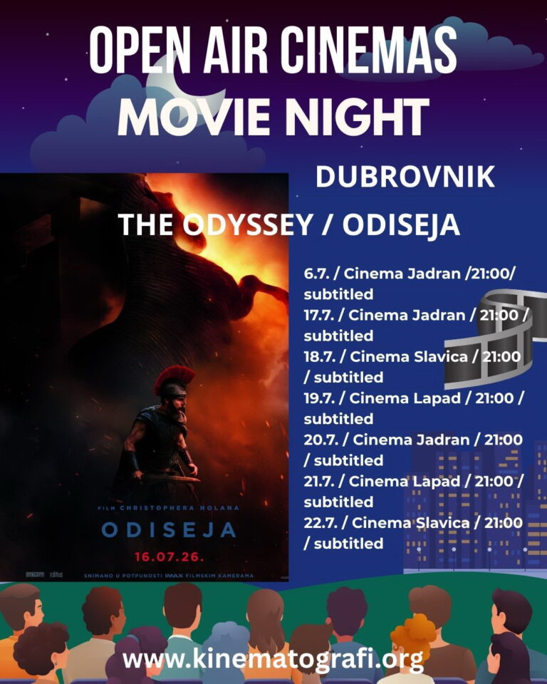 Na programu Kinematografa Dubrovnik epske pustolovine, komedije, dobitnici Arene i crtići