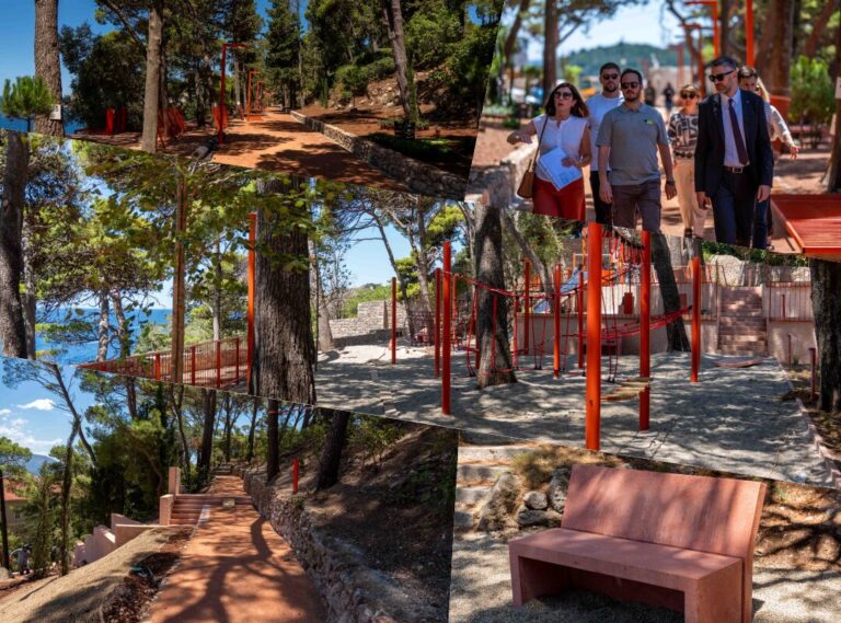 FOTO: Obnova Parka Gradac bliži se kraju. Pogledajte kako izgledaju završni radovi
