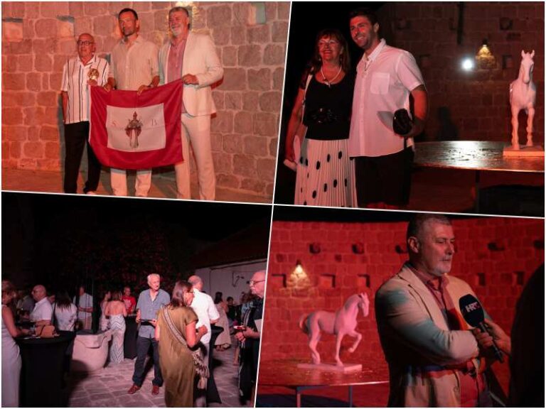 FOTO: Hrvoje Dumančić, nagrađivani akademski kipar, dubrovačkoj publici predstavio izložbu “Krug”