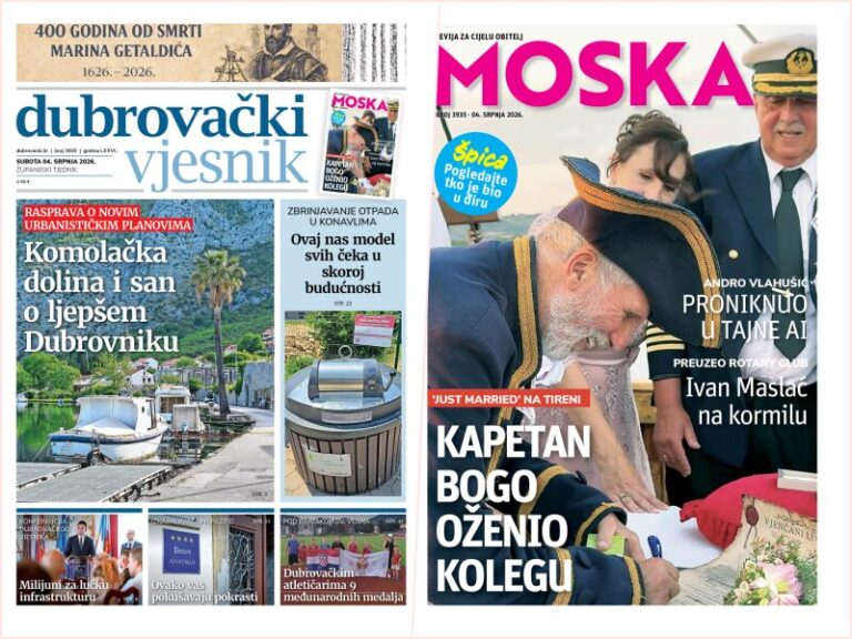 U prodaji je novi broj Dubrovačkog vjesnika