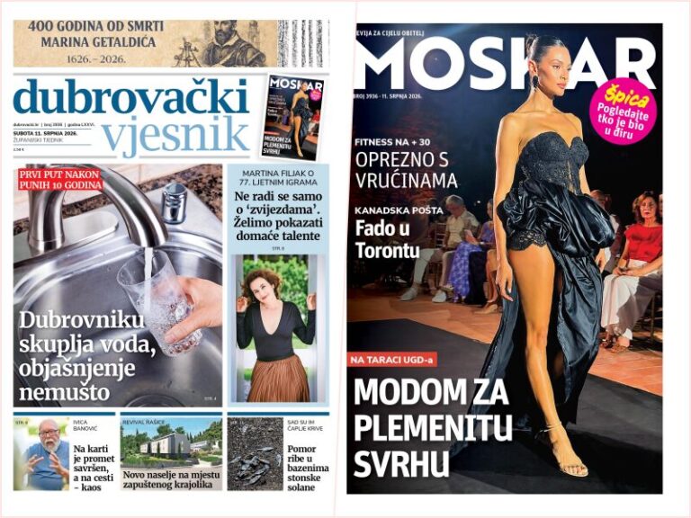U prodaji je novi broj Dubrovačkog vjesnika