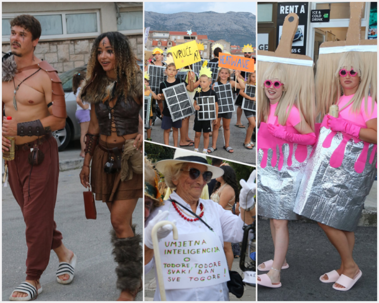 FOTO: Drugi dio 2026. može početi – Korčula pod maskama proslavila pola Nove godine!