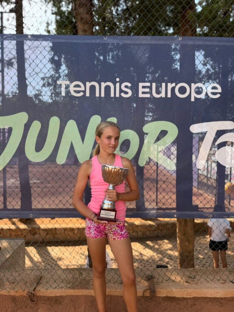 Lea Deranja osvojila Tennis Europa Adriatic Cup, pa otputovala na reprezentativne pripreme u Istanbul