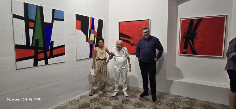 Emil Bobanović Ćolić otvorio izložbu ‘100 tragova života’ u Galeriji 120