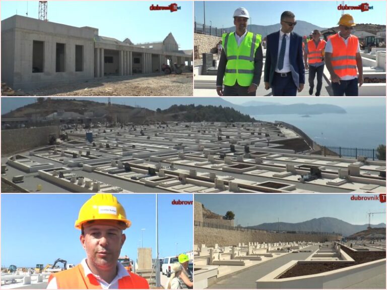 VIDEO: Pogledajte kako danas izgleda Groblje Dubac, sva grobna mjesta trebala bi biti završena do proljeća 2027.