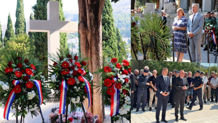 Svijeće i cvijeće za hrvatske branitelje i civilne žrtve Domovinskog rata