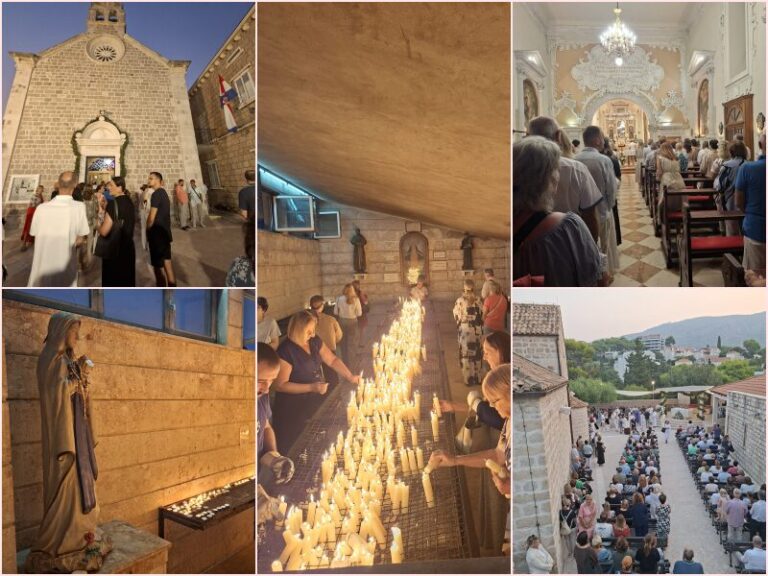 Od ranog jutra hodočasnici dolaze u Gospu od milosrđa, sa svojim molitvama, zavjetima i nakanama