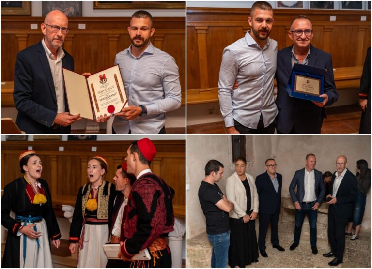 FOTO: Svečana sjednica KUD-a Stjepan Radić iz Pridvorja. Dodijeljena priznanja i zahvalnice
