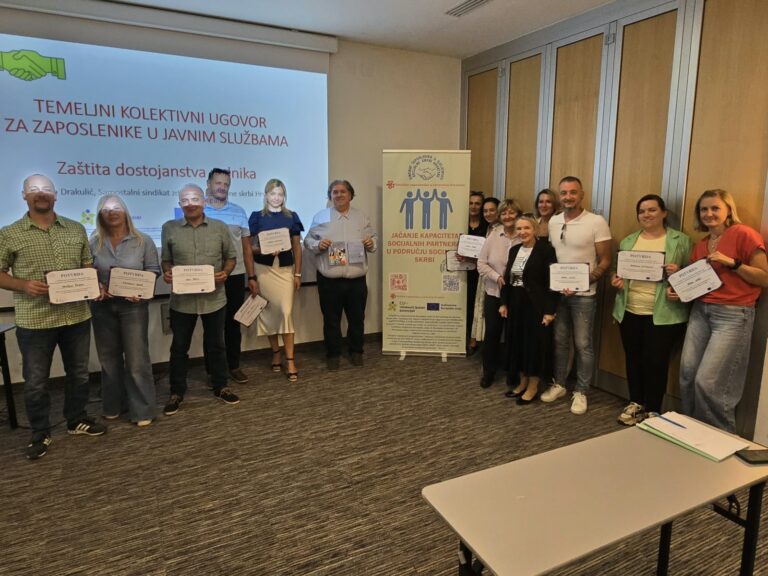 Sindikalni povjerenici u Dubrovniku prošli program osposobljavanja. Evo na kojim temama su radili