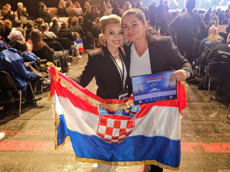 SVJETSKO PRVENSTVO FRIZERA I KOZMETIČARA Danijela Žderić iz Metkovića peta na svijetu