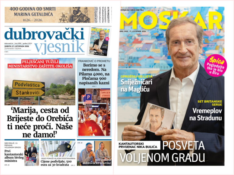 U prodaji je novi broj Dubrovačkog vjesnika